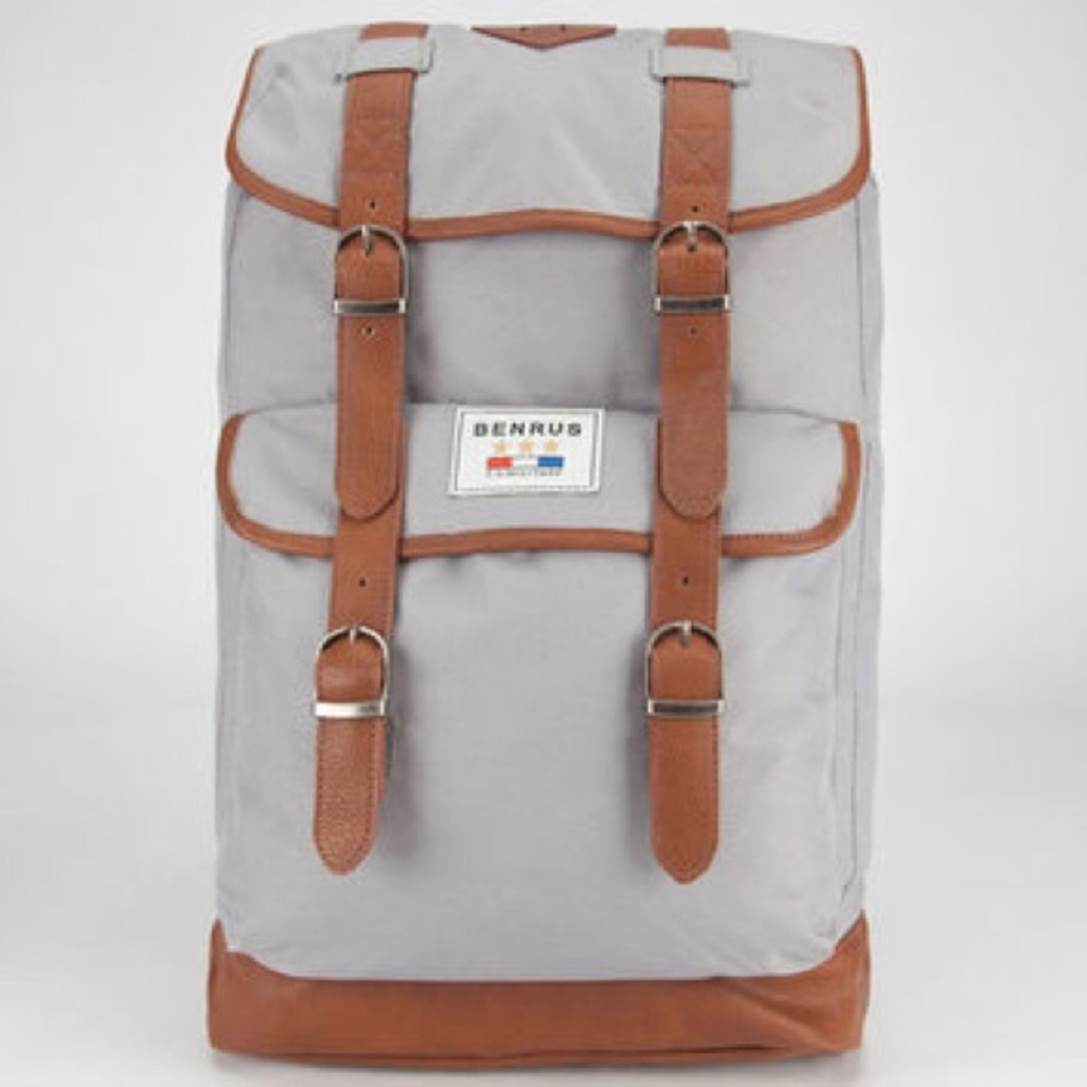 Canvas and Leather Benrus Backpack